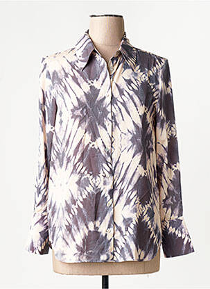 Chemisier gris MANGO femme
