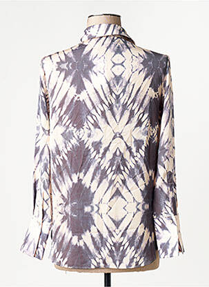 Chemisier gris MANGO femme