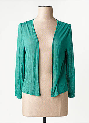 Gilet manches longues vert STREET ONE femme