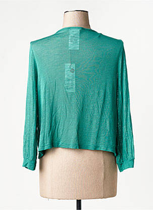 Gilet manches longues vert STREET ONE femme