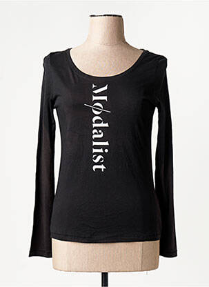 T-shirt noir MODALIST femme