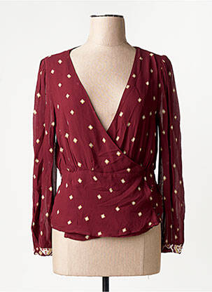 Chemisier rouge PEPE femme