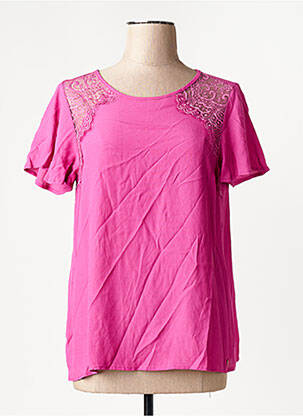 T-shirt rose AMELIE & AMELIE femme