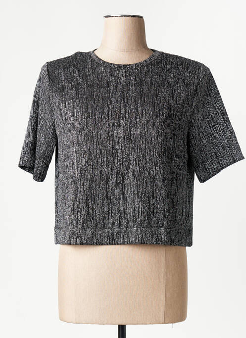Top gris MANGO femme
