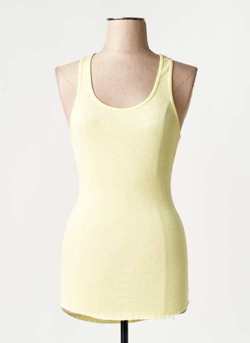 T-shirt jaune CULT COUPLE femme