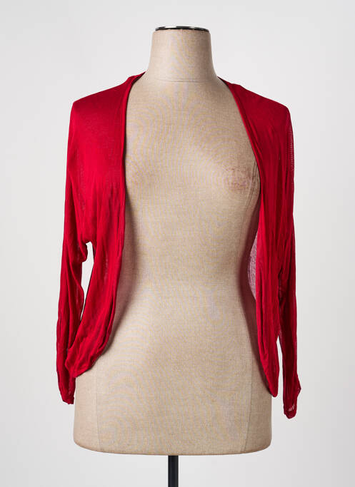 Gilet manches longues rouge STREET ONE femme