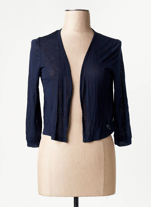 Gilet manches longues bleu STREET ONE femme