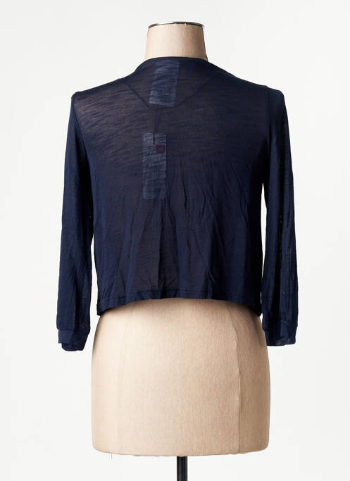 Gilet manches longues bleu STREET ONE femme