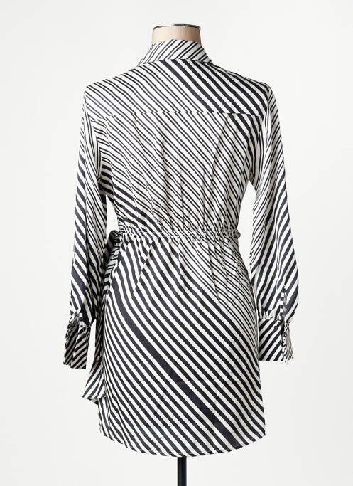 Robe courte blanc MANGO femme