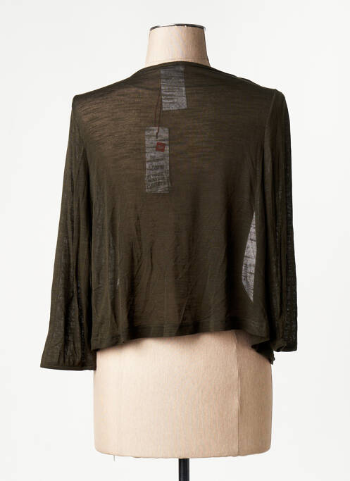 Gilet manches longues vert STREET ONE femme