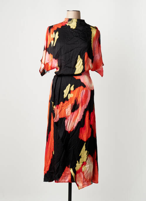 Robe longue noir ASTRID BLACK LABEL femme