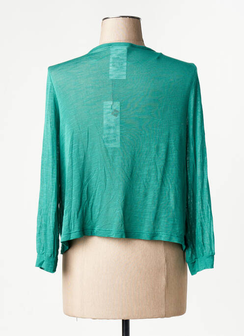 Gilet manches longues vert STREET ONE femme