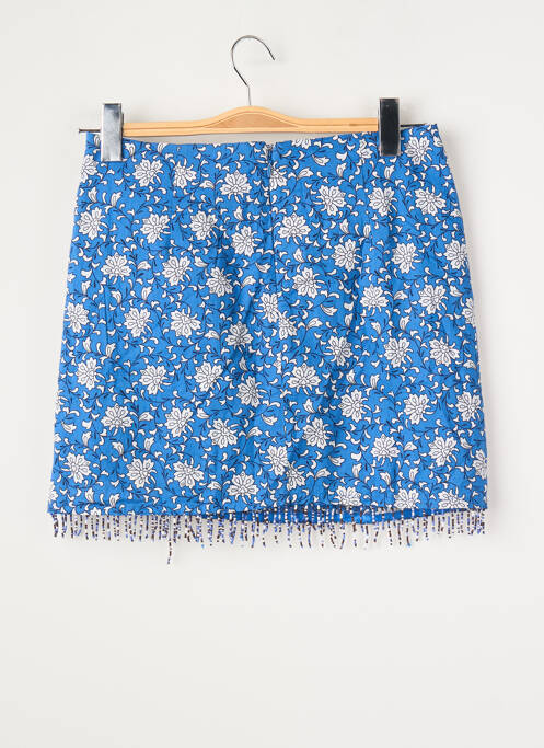 Jupe courte bleu MANGO femme