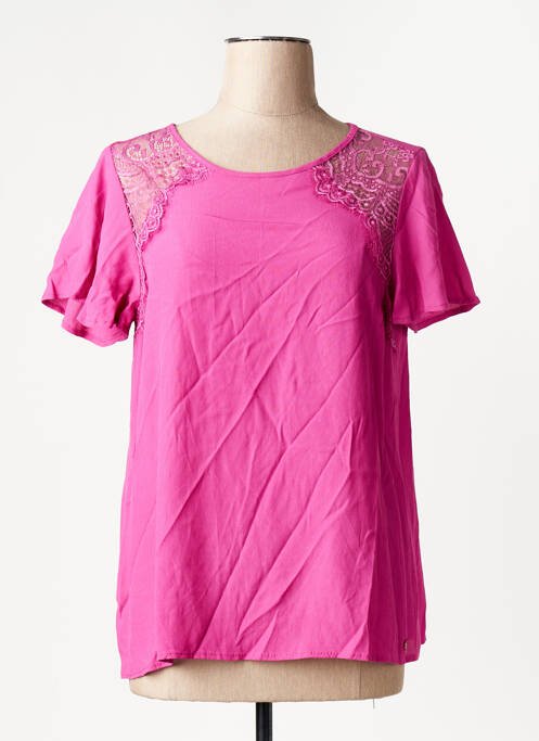 T-shirt rose AMELIE & AMELIE femme