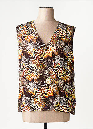 Top marron MEXX femme