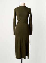 Robe longue vert MANGO femme