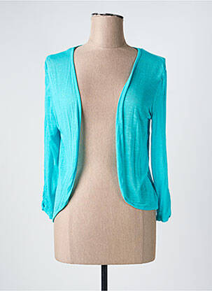 Gilet manches longues bleu STREET ONE femme