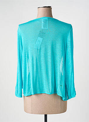 Gilet manches longues bleu STREET ONE femme