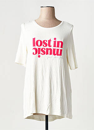 T-shirt blanc STREET ONE femme