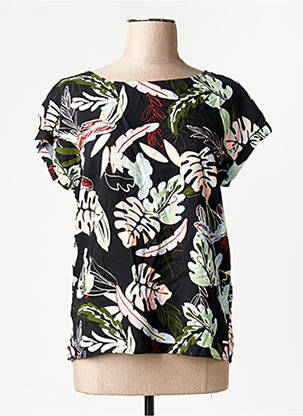 T-shirt noir TOM TAILOR femme