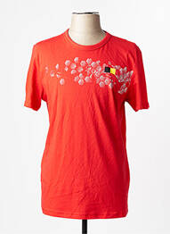 T-shirt rouge TOM TAILOR homme