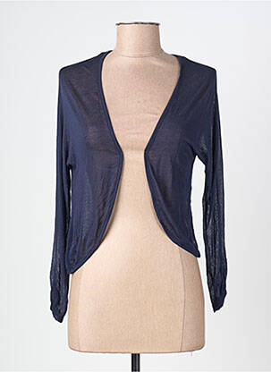 Gilet manches longues bleu STREET ONE femme