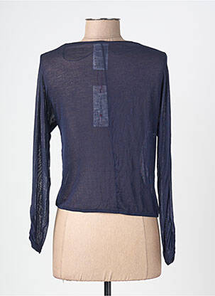 Gilet manches longues bleu STREET ONE femme