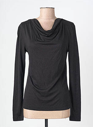 T-shirt noir ASTRID BLACK LABEL femme