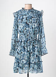 Robe mi-longue bleu ONLY femme