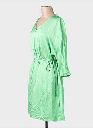 Robe mi-longue vert TOM TAILOR femme
