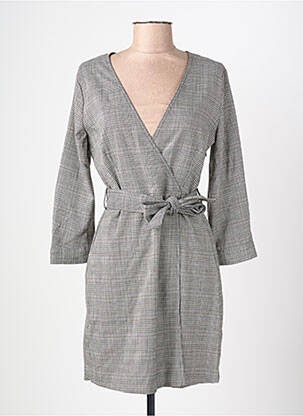 Robe courte beige MANGO femme