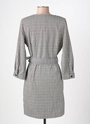 Robe courte beige MANGO femme