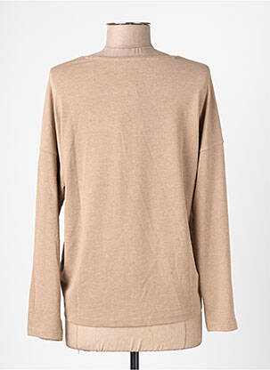 T-shirt marron MANGO femme