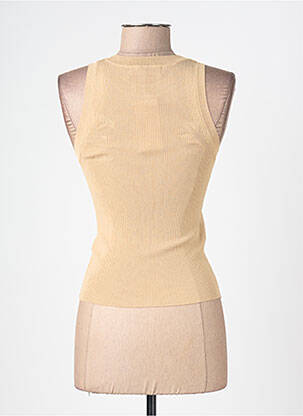 Débardeur marron MANGO femme