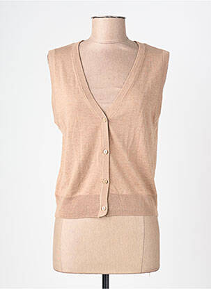 Pull marron MANGO femme