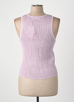 Débardeur violet MANGO femme