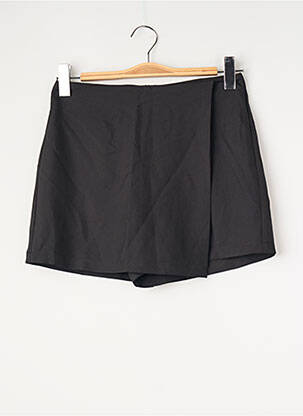 Jupe short coupe droite noir ONLY femme