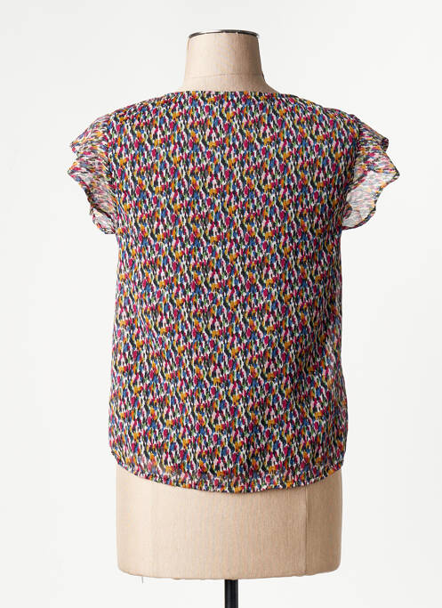 Blouse manches courtes manches courtes rose ONLY femme