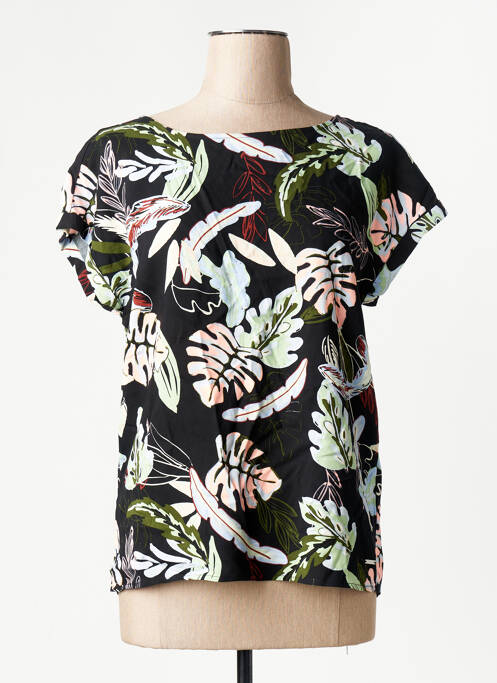 T-shirt noir TOM TAILOR femme
