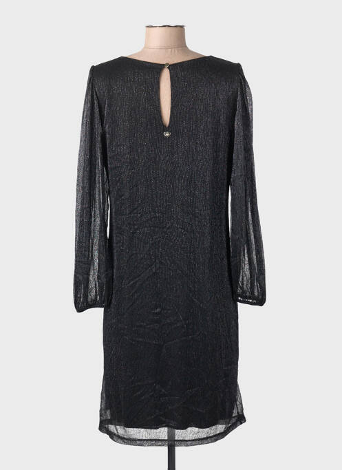 Robe mi-longue noir AMELIE & AMELIE femme