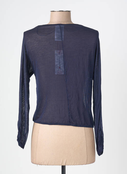 Gilet manches longues bleu STREET ONE femme