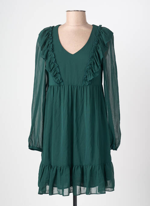 Robe courte vert NAF NAF femme