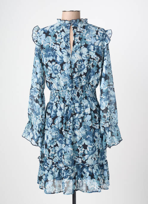 Robe mi-longue bleu ONLY femme