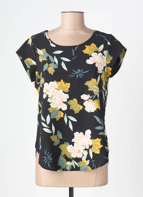 Top manches courtes manches courtes noir ONLY femme