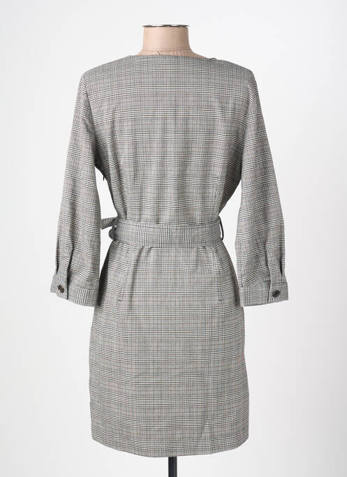 Robe courte beige MANGO femme