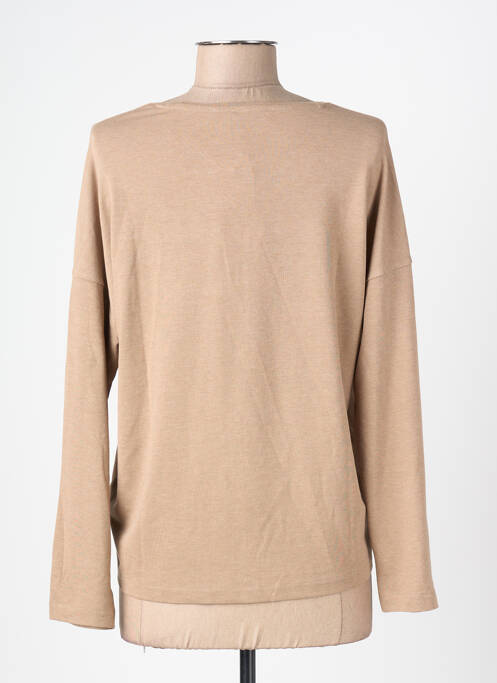 T-shirt marron MANGO femme