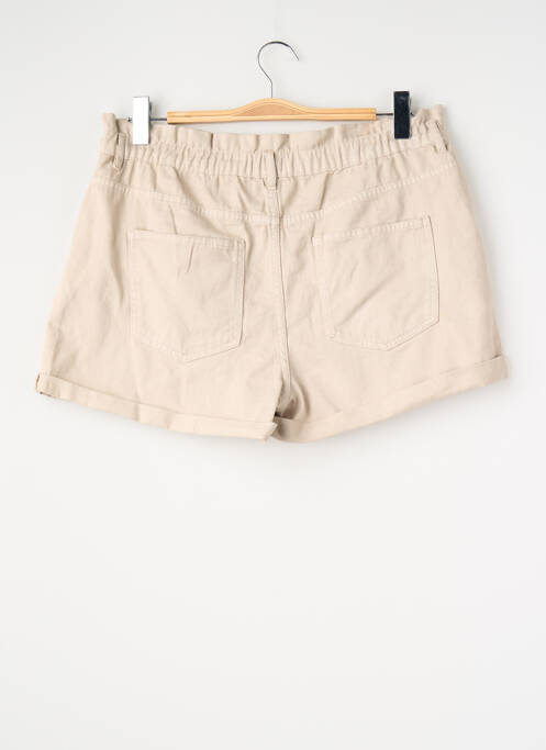 Short finition revers beige ONLY femme
