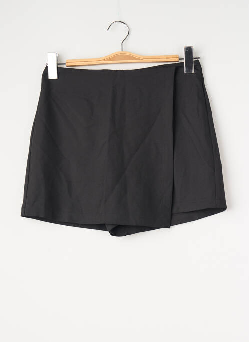 Jupe short coupe droite noir ONLY femme