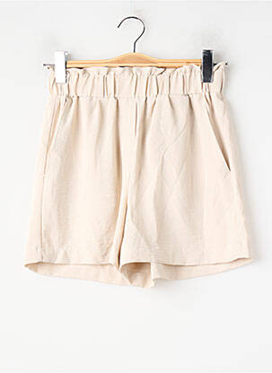 Short taille haute taille haute beige ONLY femme