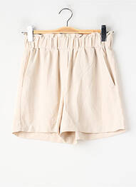Short taille haute taille haute beige ONLY femme